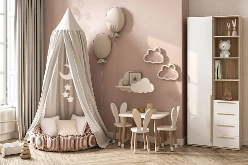 Шкаф распашной Хейсон-26 Белый Дуб Сонома - фото 1