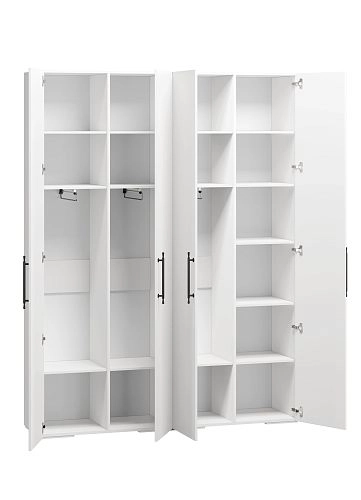 Шкаф распашной Мори-Хелена-7 Белый - фото 4