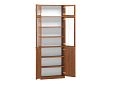 Шкаф для книг Билли с антресолью-21 Орех Экко