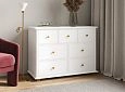 Комод Луиза-1 Классик МДФ Белый
