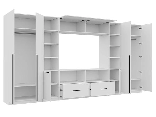 Стенка Лорена Пакс ТВ-стенка 5 Белый - фото 2