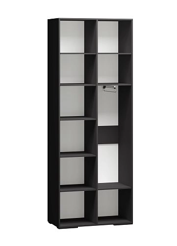 Шкаф распашной Брей-1 Чёрный - фото 2