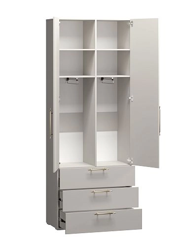 Шкаф распашной Мори-Хелена-4 Белый - фото 4