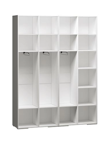 Шкаф распашной Брей-2.1 Белый - фото 4