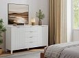 Комод Марвин 25 фрезеровка 8 Белый