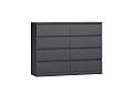 Комод Стефани Мальм-13 Графит