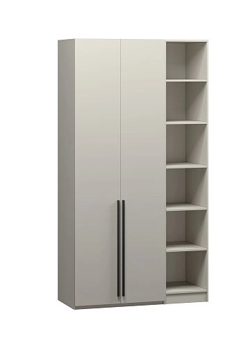 Шкаф распашной Хейсон-23 Кашемир Черный - фото 3