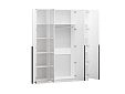 Шкаф распашной Марсель-4 с зеркалом Белый