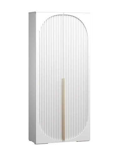 Шкаф распашной Брей-1 Белый - фото 2