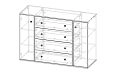 Комод Колорадо-2 МДФ