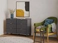 Комод Марвин 7 фрезеровка 2 Графит
