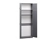 Шкаф распашной Лайт-2 с антресолью Графит