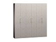 Шкаф распашной Дольче-6 МДФ Кашемир