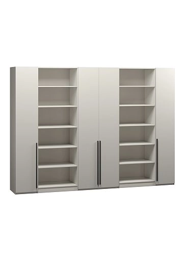 Шкаф распашной Хейсон-3 Кашемир Черный - фото 3