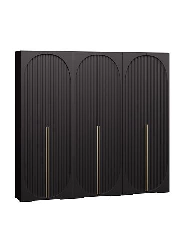 Шкаф распашной Брей-3 Чёрный - фото 4