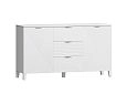 Комод Марвин 4 фрезеровка 8+11 Белый