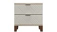 Тумба прикроватная Марвин Йорк фрезеровка 3 Сантьяго