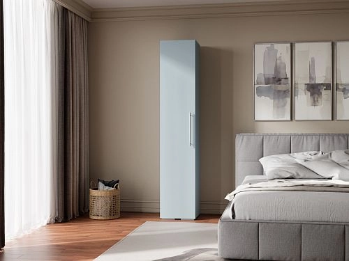 Шкаф распашной Калифорния-Стиль-1 Сумеречный Голубой - фото 1