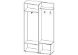 Прихожая Мебелинк 400-02