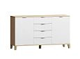 Комод Марвин 25.1 фрезеровка 8 Белый