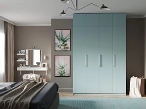 Калифорния-4 с антресолью Сумеречный Голубой