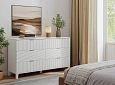Комод Марвин 7 фрезеровка 8 Белый