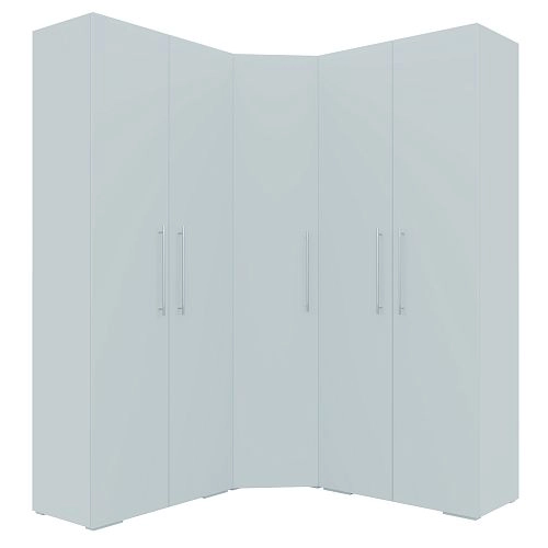 Шкаф угловой Калифорния-Стиль-15 Сумеречный Голубой - фото 3