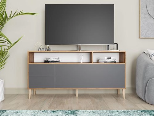 ТВ тумба Скарлет Графит - фото 1