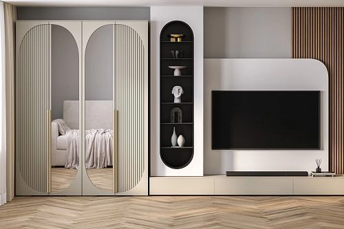 Шкаф распашной Брей-2.1 Кашемир - фото 1