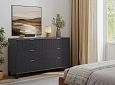 Комод Марвин 7 фрезеровка 8 Графит