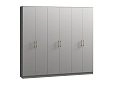 Шкаф распашной Хелена-6 Шиншилла