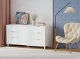 Комод Марвин 33 фрезеровка 3 Белый