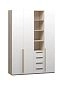 Шкаф распашной Хейсон-20 Белый Дуб Сонома