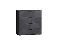 Комод Салерно NEW 4 Графит