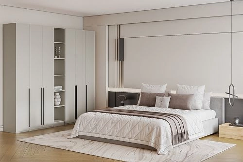 Шкаф распашной Хейсон-12 Кашемир Черный - фото 1