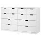 Комод Генри-15 МДФ Белый