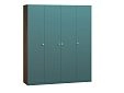 Шкаф распашной Скарабей-4 Аквамарин