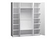 Шкаф распашной Скарабей-4 Белый