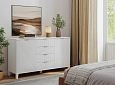 Комод Марвин 25 фрезеровка 8+11 Белый