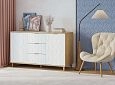Комод Марвин 4.1 фрезеровка 3 Белый