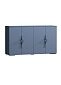 Комод Белиз-3 Альби полуночно-синий