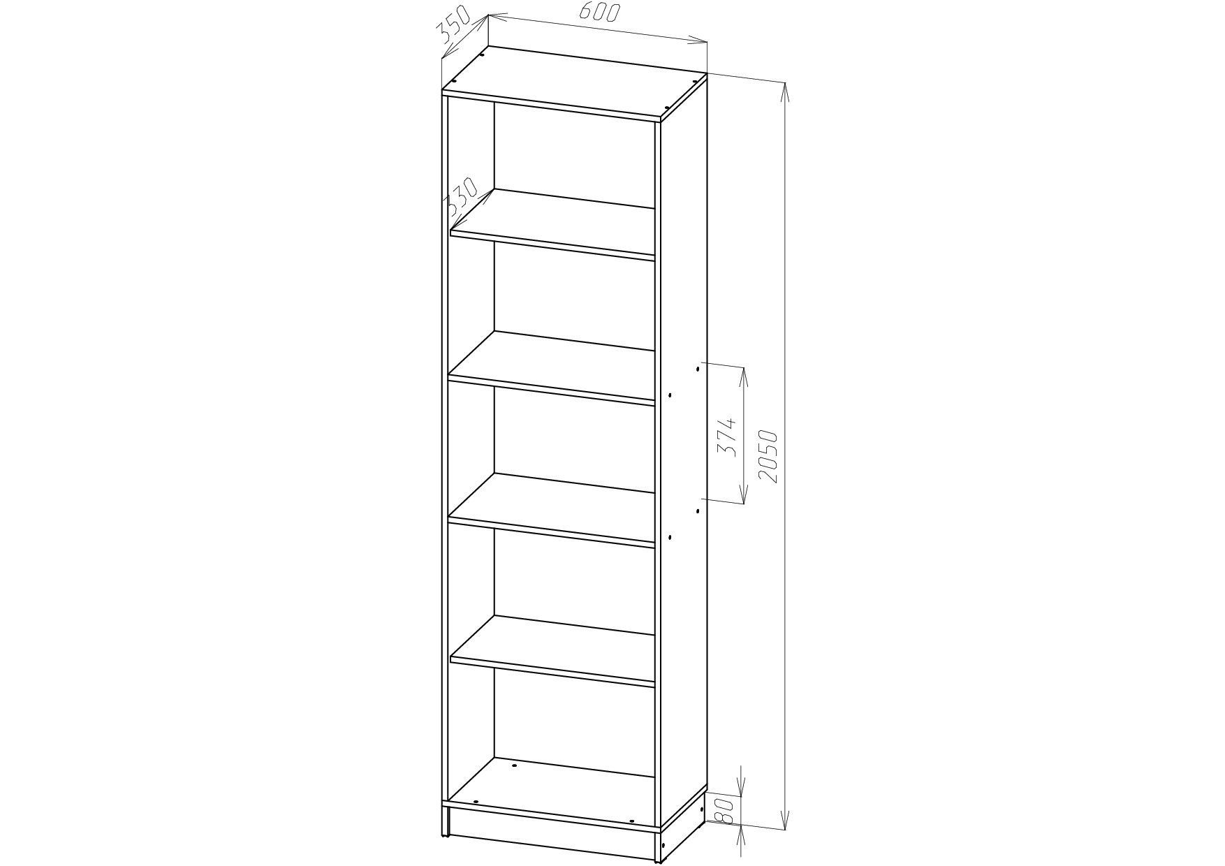 <p>Стеллаж</p> Сокол-18