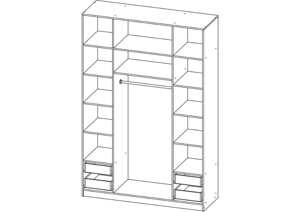 <p>Шкаф</p> распашной Зодиак 4.6+А