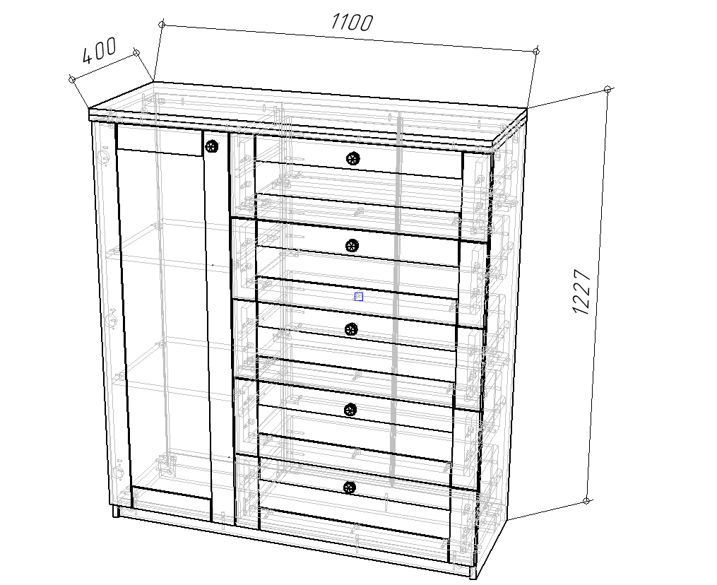 <p>Комод</p> София РАХ-5