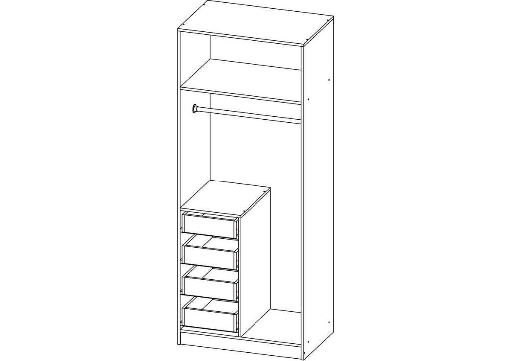 <p>Шкаф</p> распашной Зодиак 2.8