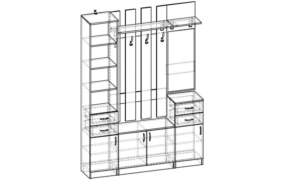 <p>Прихожая</p> Горизонт-3