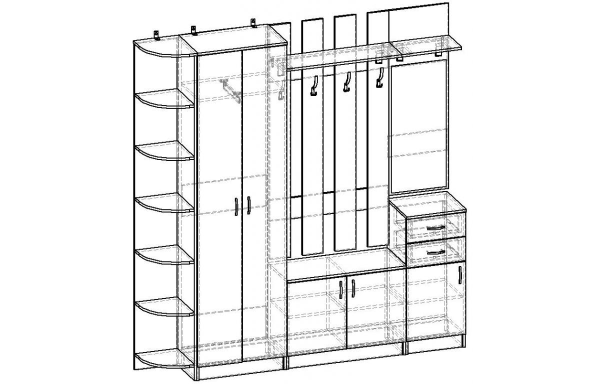 <p>Прихожая</p> Горизонт-5