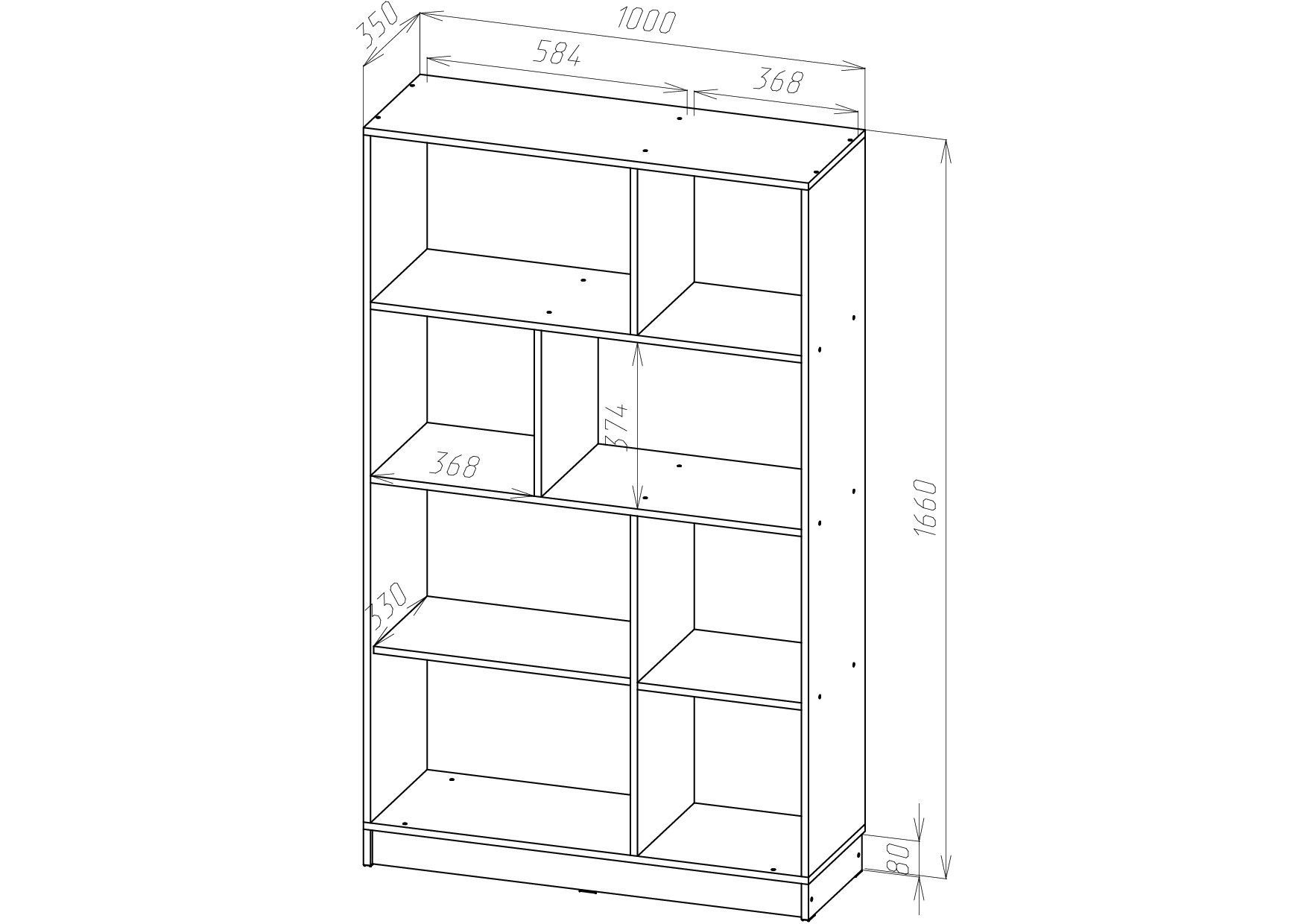 <p>Стеллаж</p> Сокол-10