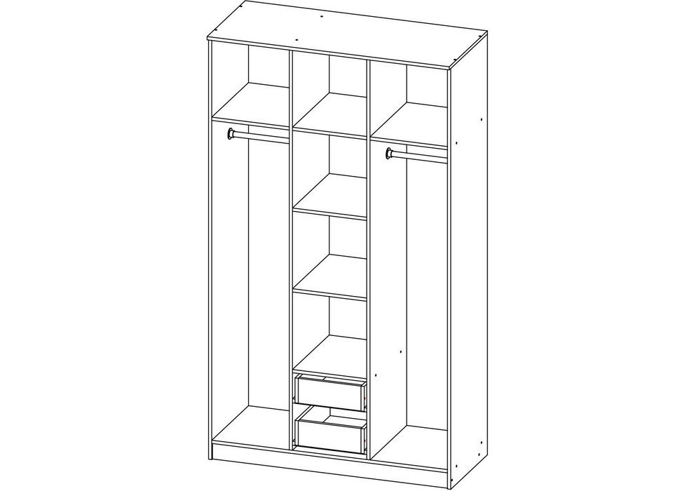 <p>Шкаф</p> распашной Стелла-3