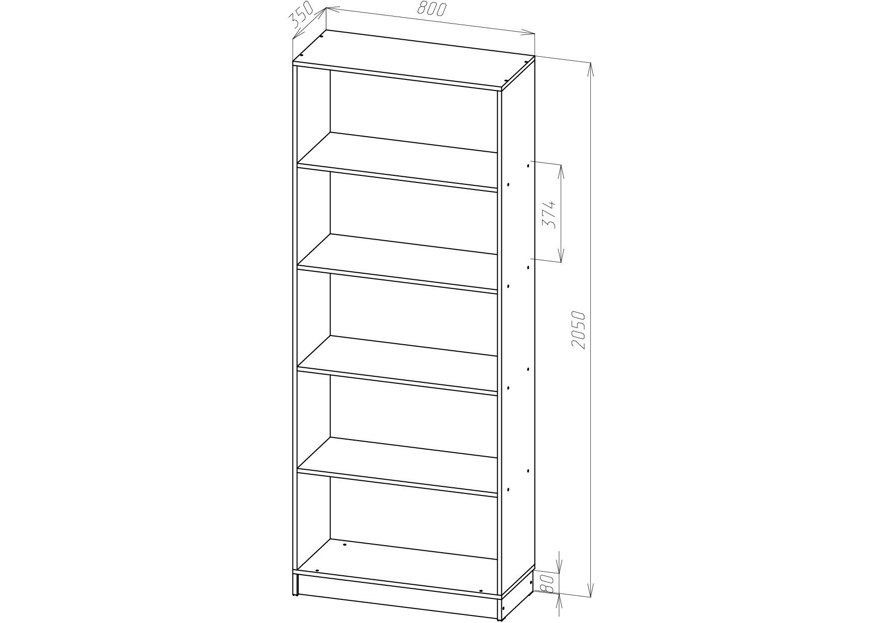 <p>Стеллаж</p> Сокол-30